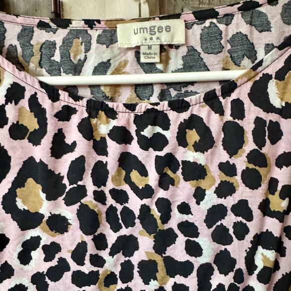 Pink leopard dress - Picture 3 of 4